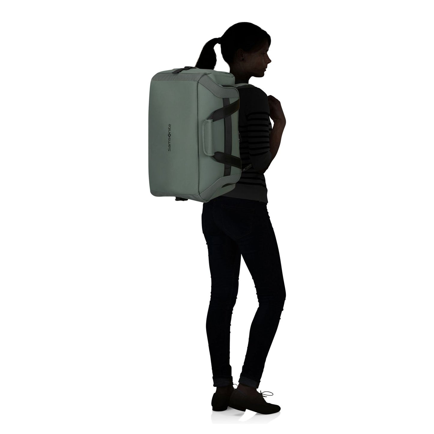 Samsonite Glazed Duffle Backpack 48 cm - 37 liter - 22x48x37 cm - sage green