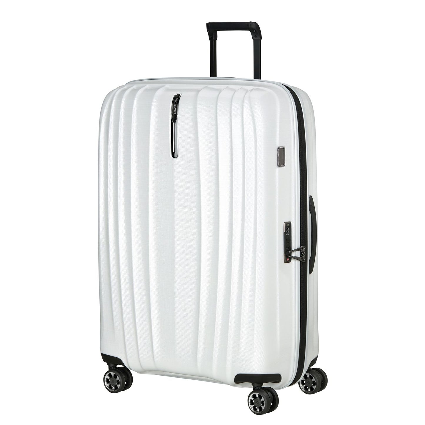 Samsonite Nexis Spinner 82 cm - Uitbreidbaar 134/147 liter - 82x56x32/35 cm - cotton white