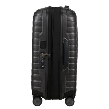 Samsonite Proxis Handbagage Spinner 55 cm - Uitbreidbaar 40/46 liter - 55x40x20/23 cm - matt graphite