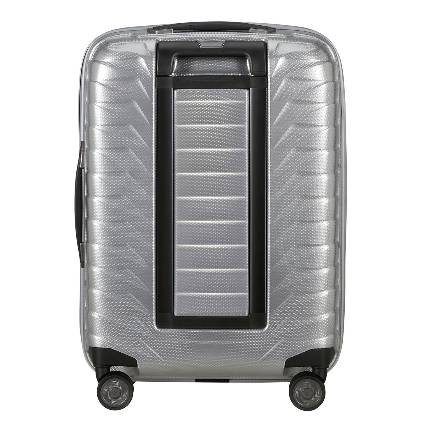 Samsonite Proxis Handbagage Spinner 55 cm - Uitbreidbaar 40/46 liter - 55x40x20/23 cm - silver