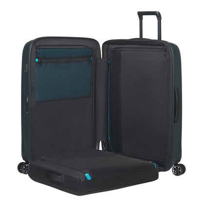 Samsonite Nexis Spinner 70 cm - Uitbreidbaar 82/91 liter - 70x48x27/30 cm - deep forest