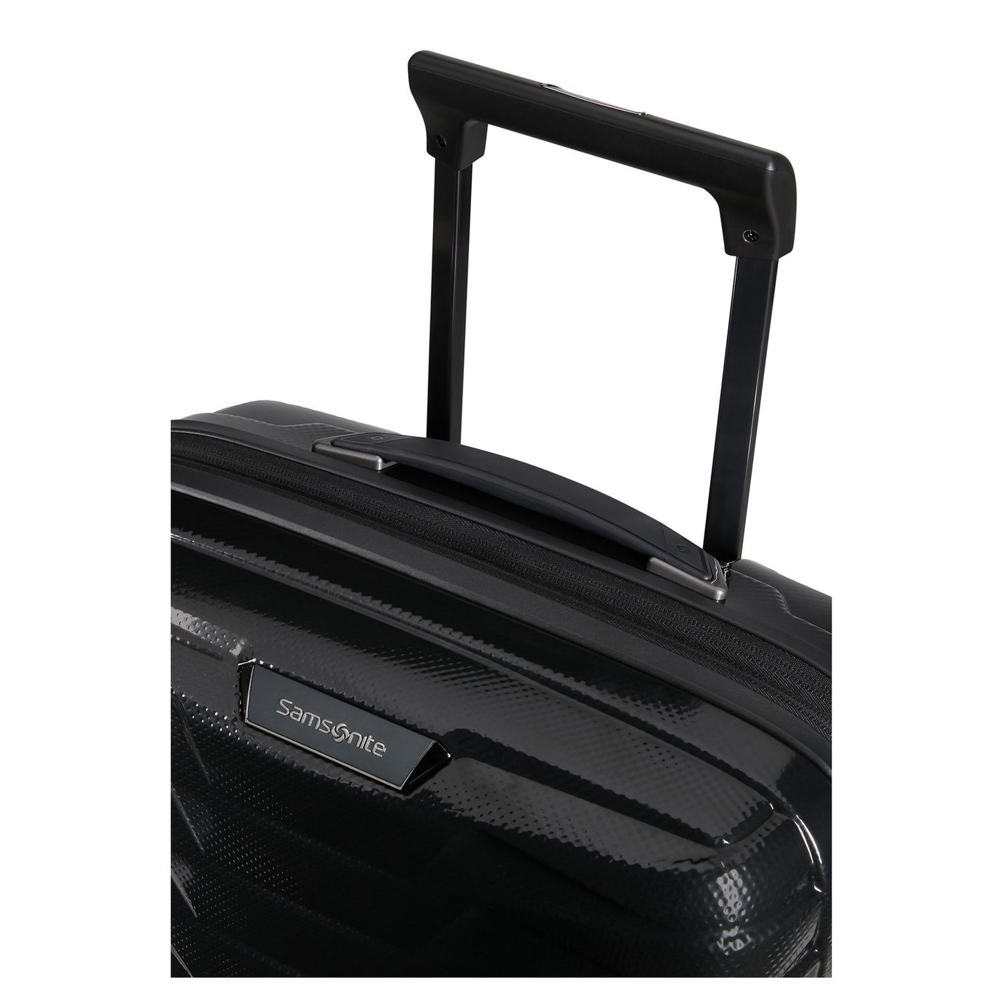 Samsonite Proxis Handbagage Spinner 55 cm - Uitbreidbaar 40/46 liter - 55x 40x20/23 cm - black