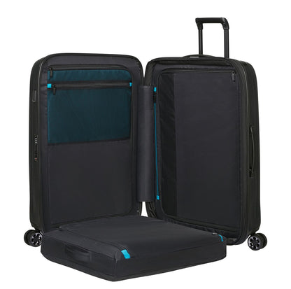 Samsonite Nexis Spinner 70 cm - Uitbreidbaar 82/91 liter - 70x48x27/30 cm - onyx black