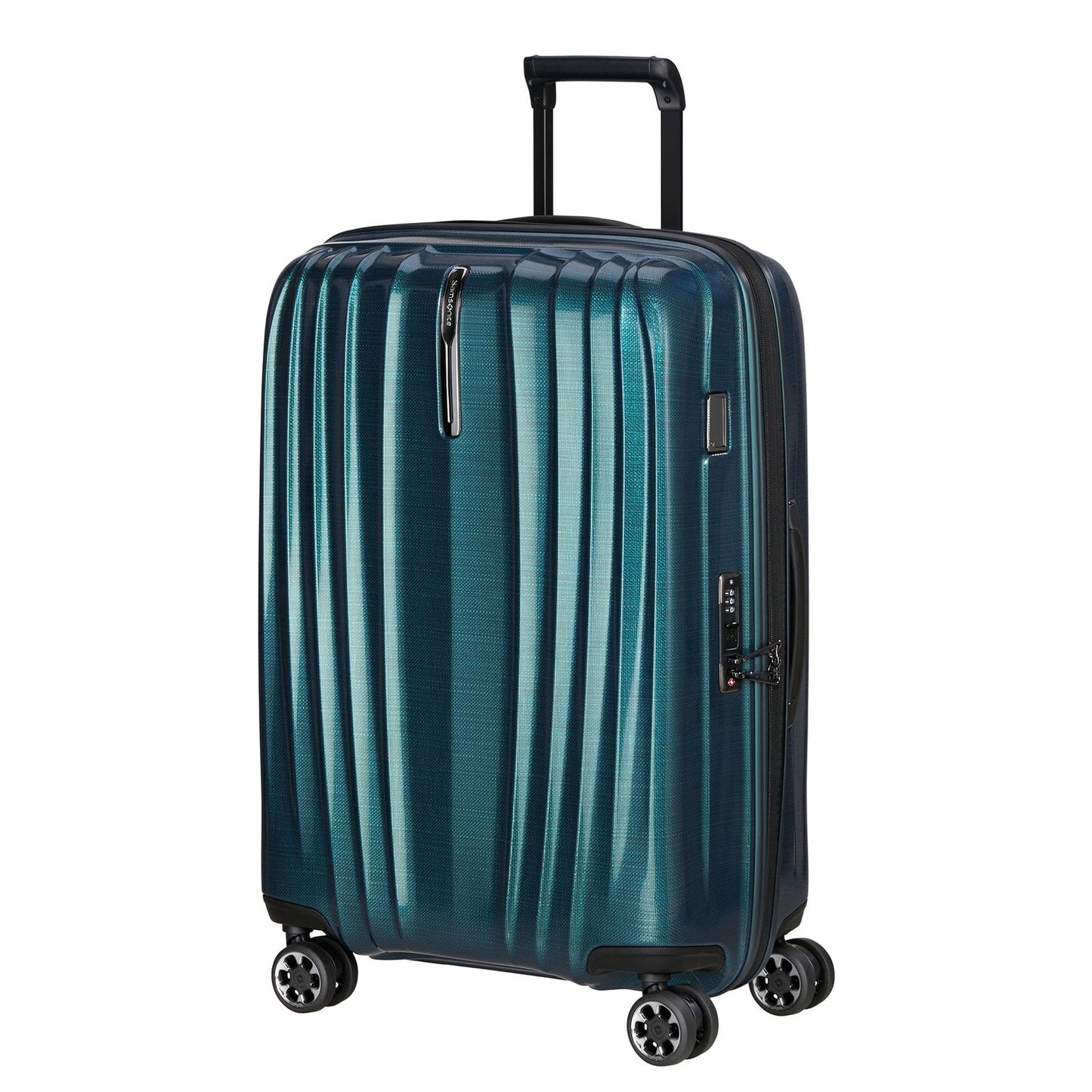 Samsonite Nexis Spinner 70 cm - Uitbreidbaar 82/91 liter - 70x48x27/30 cm - deep petrol