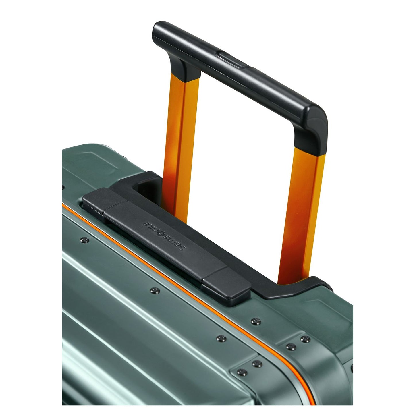 Samsonite Lite-Box Alu Spinner 55/20 cm sage/orange