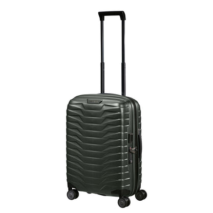 Samsonite Proxis Handbagage Spinner 55 cm - Uitbreidbaar 40/46 liter - 55x40x20/23 cm - matt climbing ivy