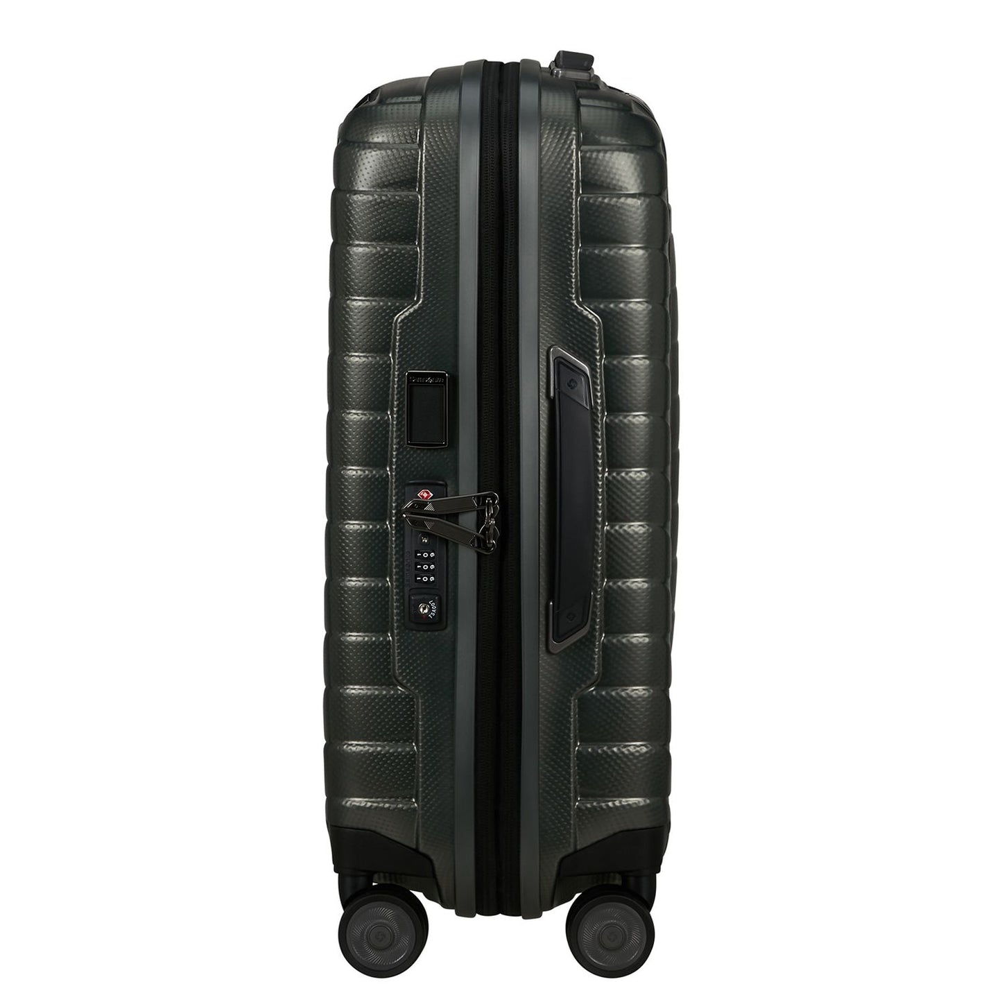 Samsonite Proxis Handbagage Spinner 55 cm - Uitbreidbaar 40/46 liter - 55x40x20/23 cm - matt climbing ivy