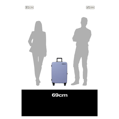 Samsonite Restackd Spinner 68 cm Expandable lavender