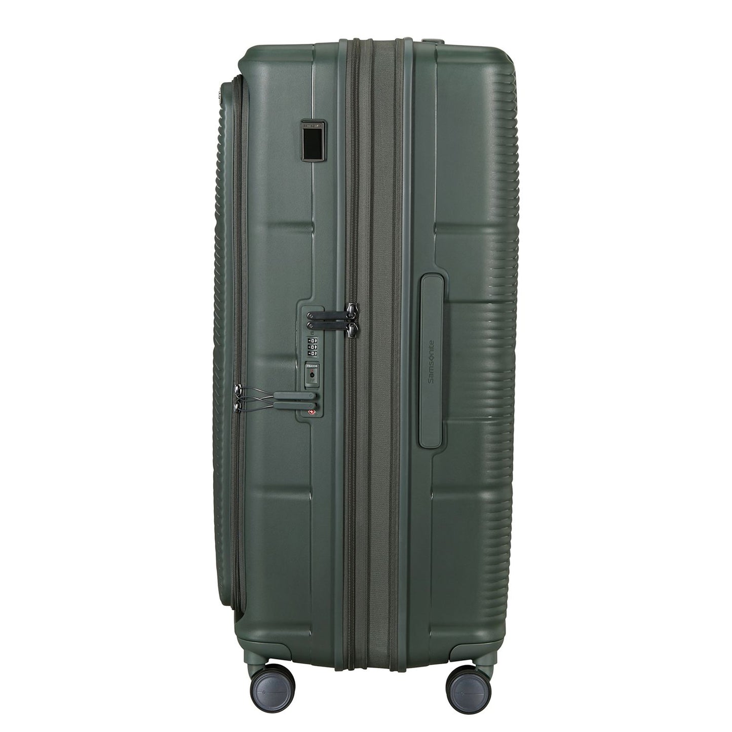 Samsonite Paralux HS Spinner 81 cm - Uitbreidbaar 133/145 liter - 81x54x34/37 cm - olive