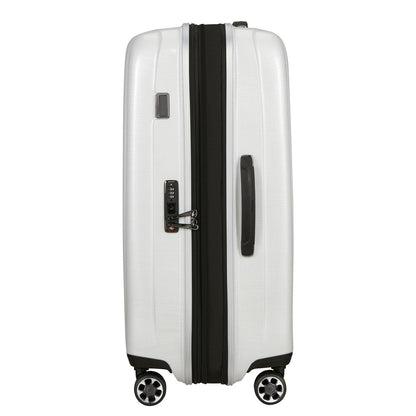 Samsonite Nexis Spinner 76 cm - Uitbreidbaar 105/116 liter - 76x52x29/32 cm - cotton white