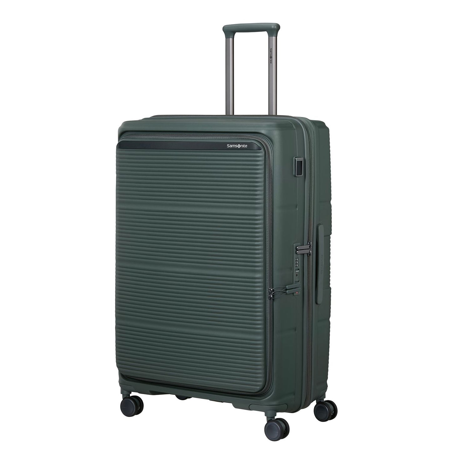 Samsonite Paralux HS Spinner 81 cm - Uitbreidbaar 133/145 liter - 81x54x34/37 cm - olive