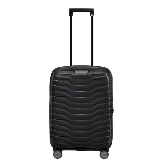 Samsonite Proxis Handbagage Spinner 55 cm - Uitbreidbaar 40/46 liter - 55x 40x20/23 cm - black