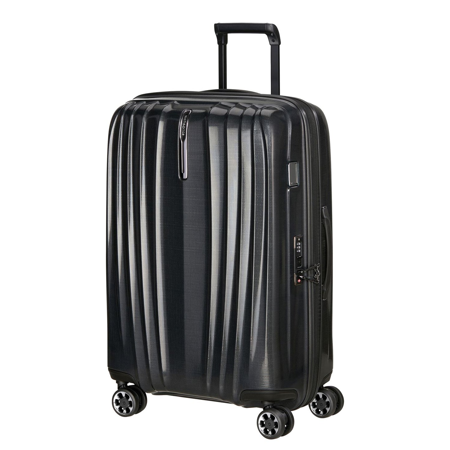 Samsonite Nexis Spinner 70 cm - Uitbreidbaar 82/91 liter - 70x48x27/30 cm - onyx black