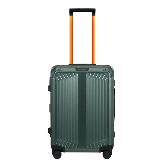 Samsonite Lite-Box Alu Spinner 55/20 cm sage/orange