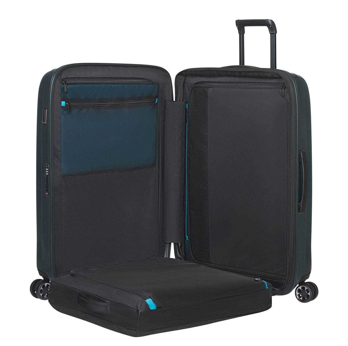 Samsonite Nexis Spinner 76 cm - Uitbreidbaar 105/116 liter - 76x52x29/32 cm - deep forest