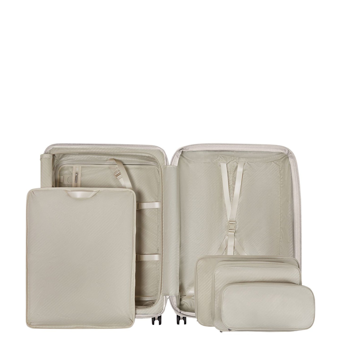 Samsonite Paralux HS Spinner 81 cm - Uitbreidbaar 133/145 liter - 81x54x34/37 cm - stone grey