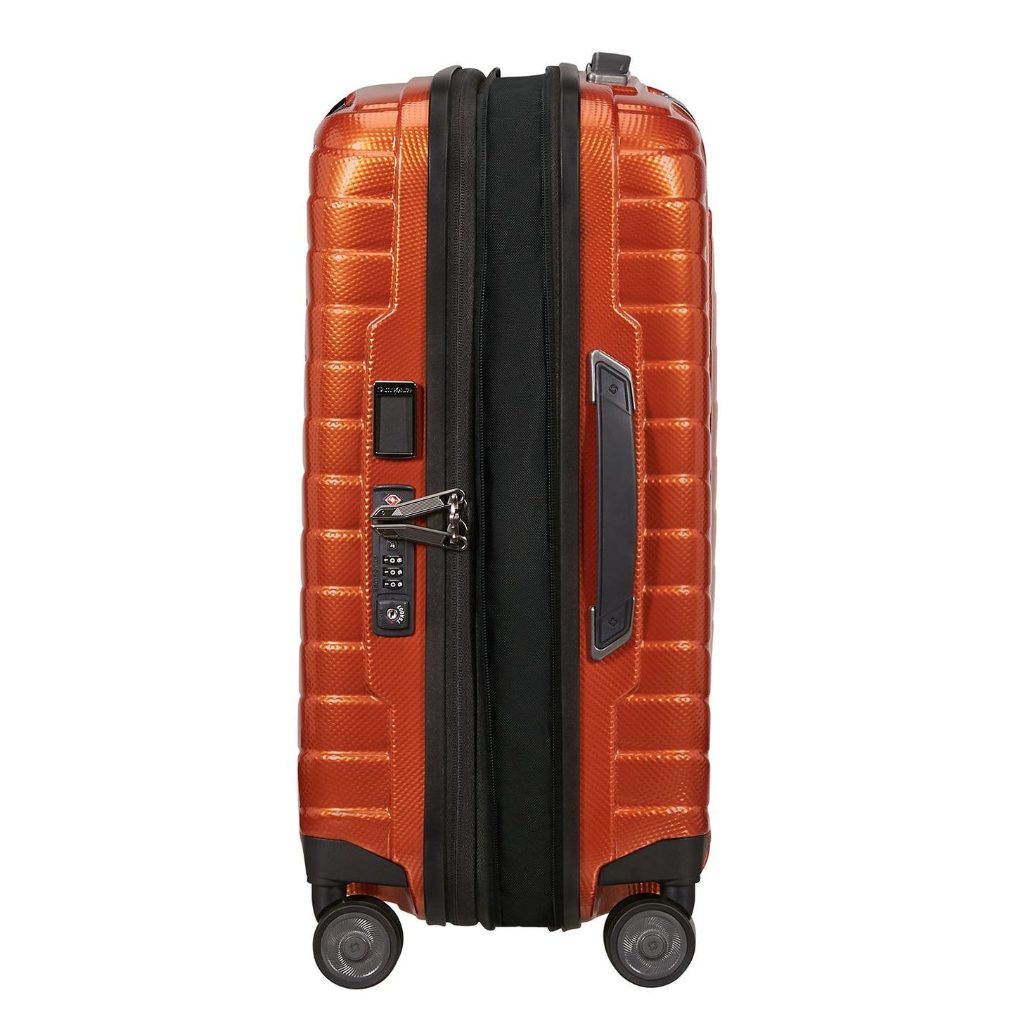 Samsonite Proxis Handbagage Spinner 55 cm - Uitbreidbaar 40/46 liter - 55x40x20/23 cm - flame