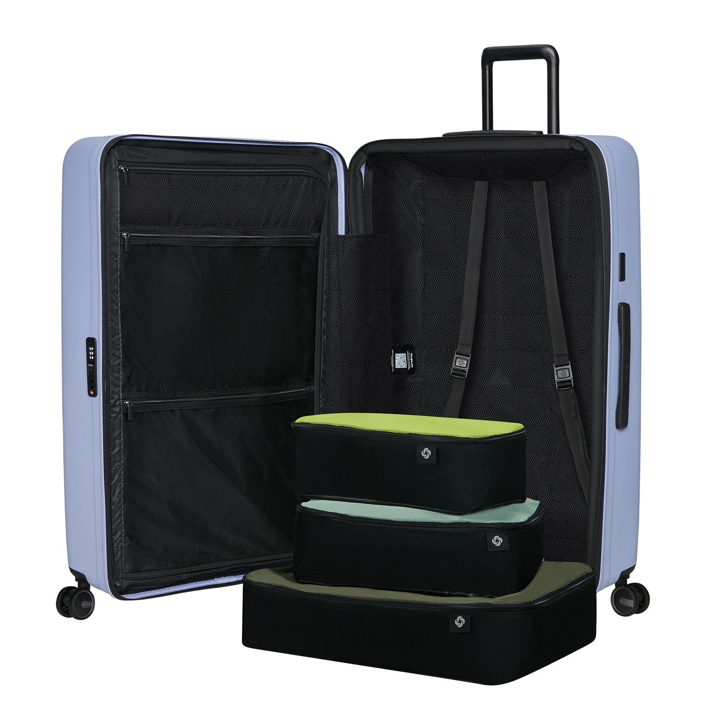 Samsonite Restackd Spinner 81 cm Expandable lavender