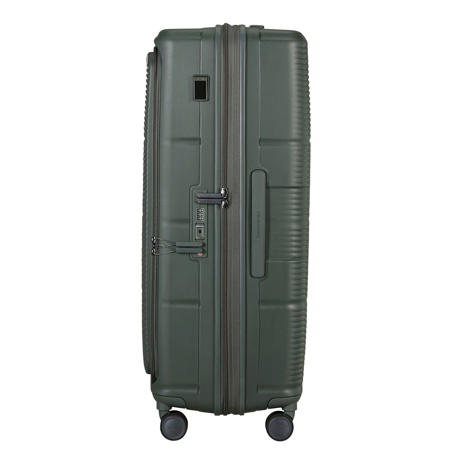 Samsonite Paralux HS Spinner 81 cm - Uitbreidbaar 133/145 liter - 81x54x34/37 cm - olive