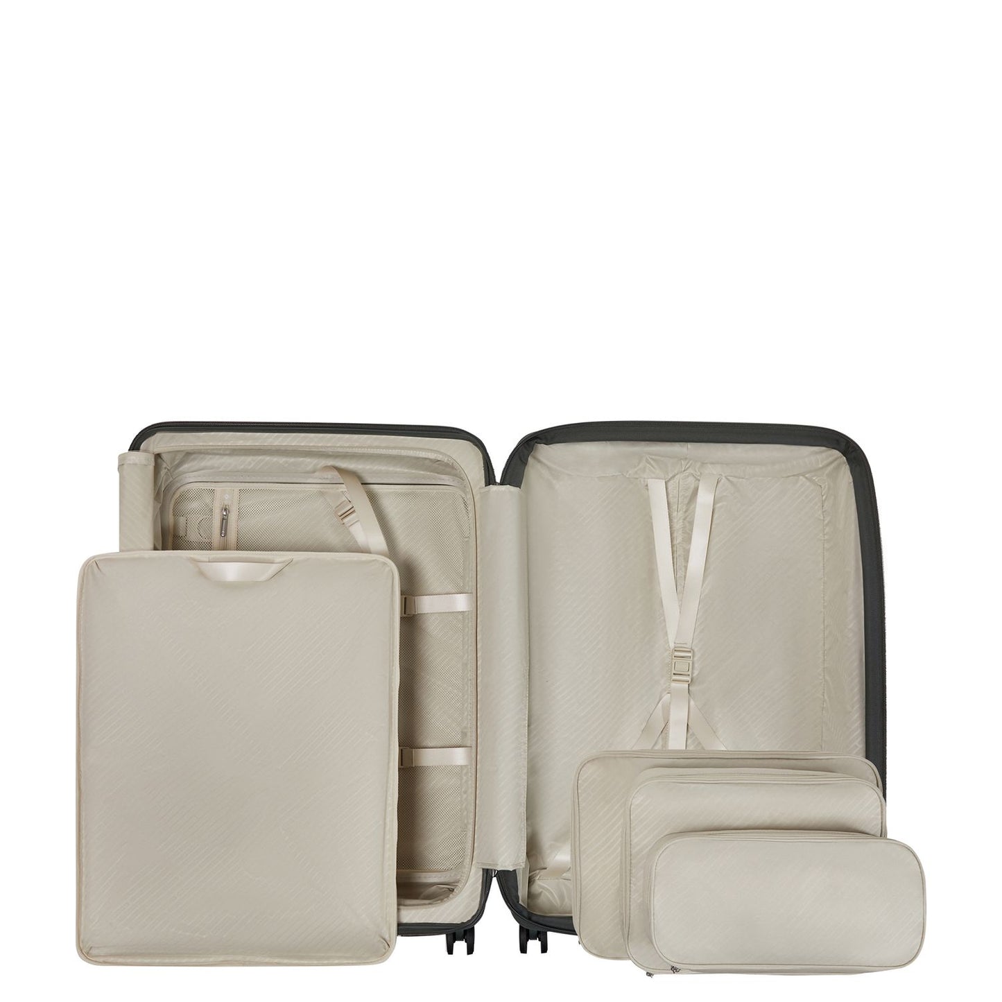 Samsonite Paralux HS Spinner 81 cm - Uitbreidbaar 133/145 liter - 81x54x34/37 cm - olive