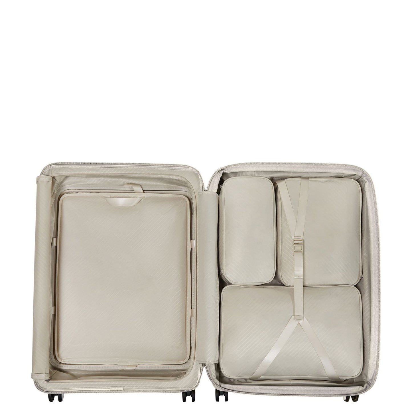 Samsonite Paralux HS Spinner 81 cm - Uitbreidbaar 133/145 liter - 81x54x34/37 cm - stone grey