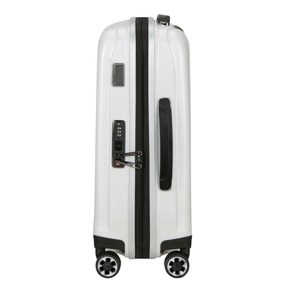Samsonite Nexis Handbagage Spinner 55 cm - Uitbreidbaar 40/47 liter - 55x40x20/23 cm - cotton white