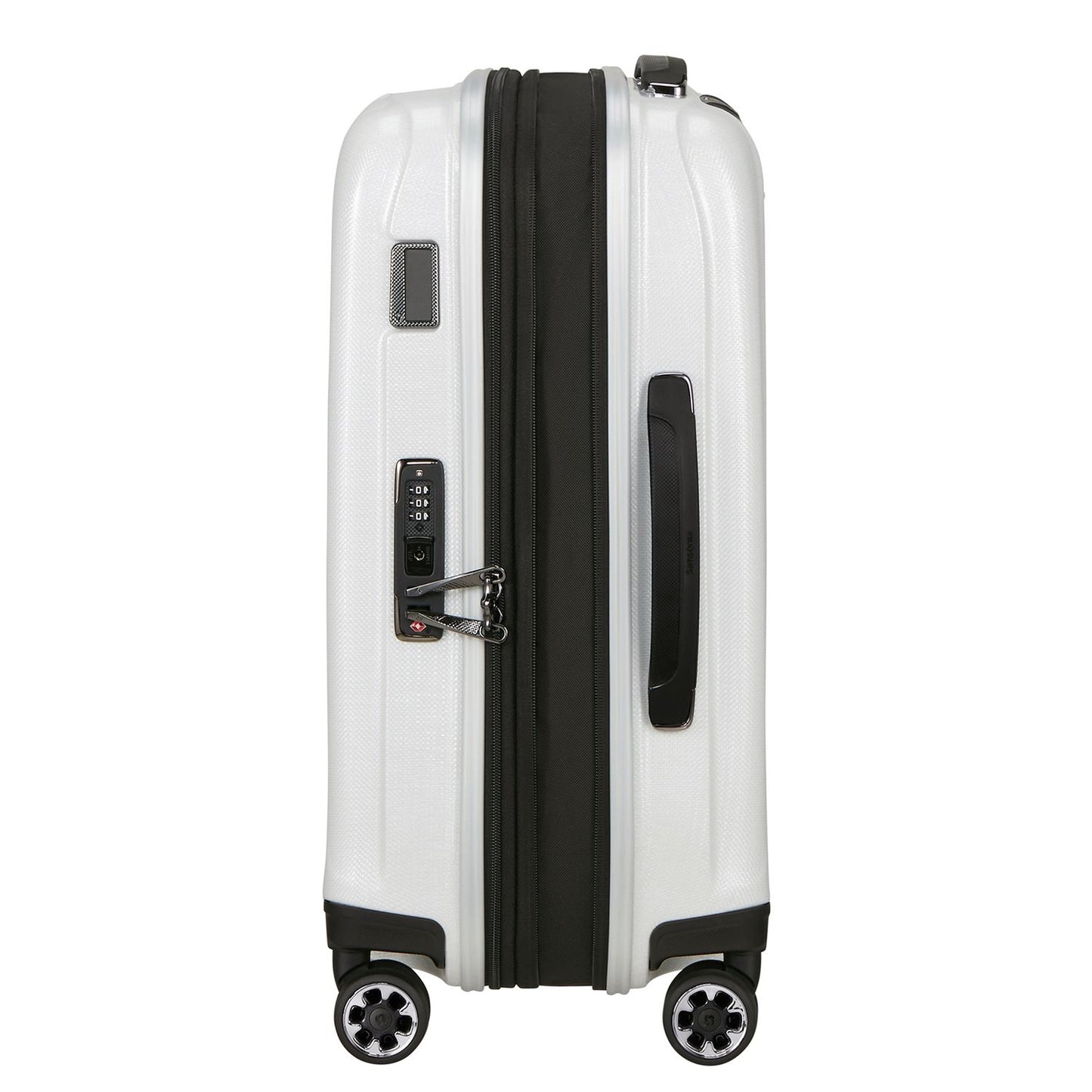 Samsonite Nexis Handbagage Spinner 55 cm - Uitbreidbaar 40/47 liter - 55x40x20/23 cm - cotton white