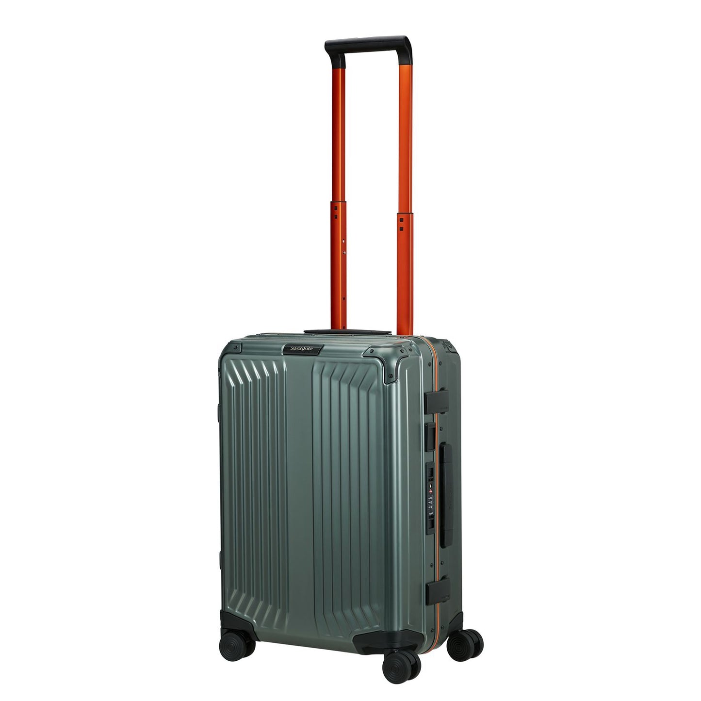 Samsonite Lite-Box Alu Spinner 55/20 cm sage/orange