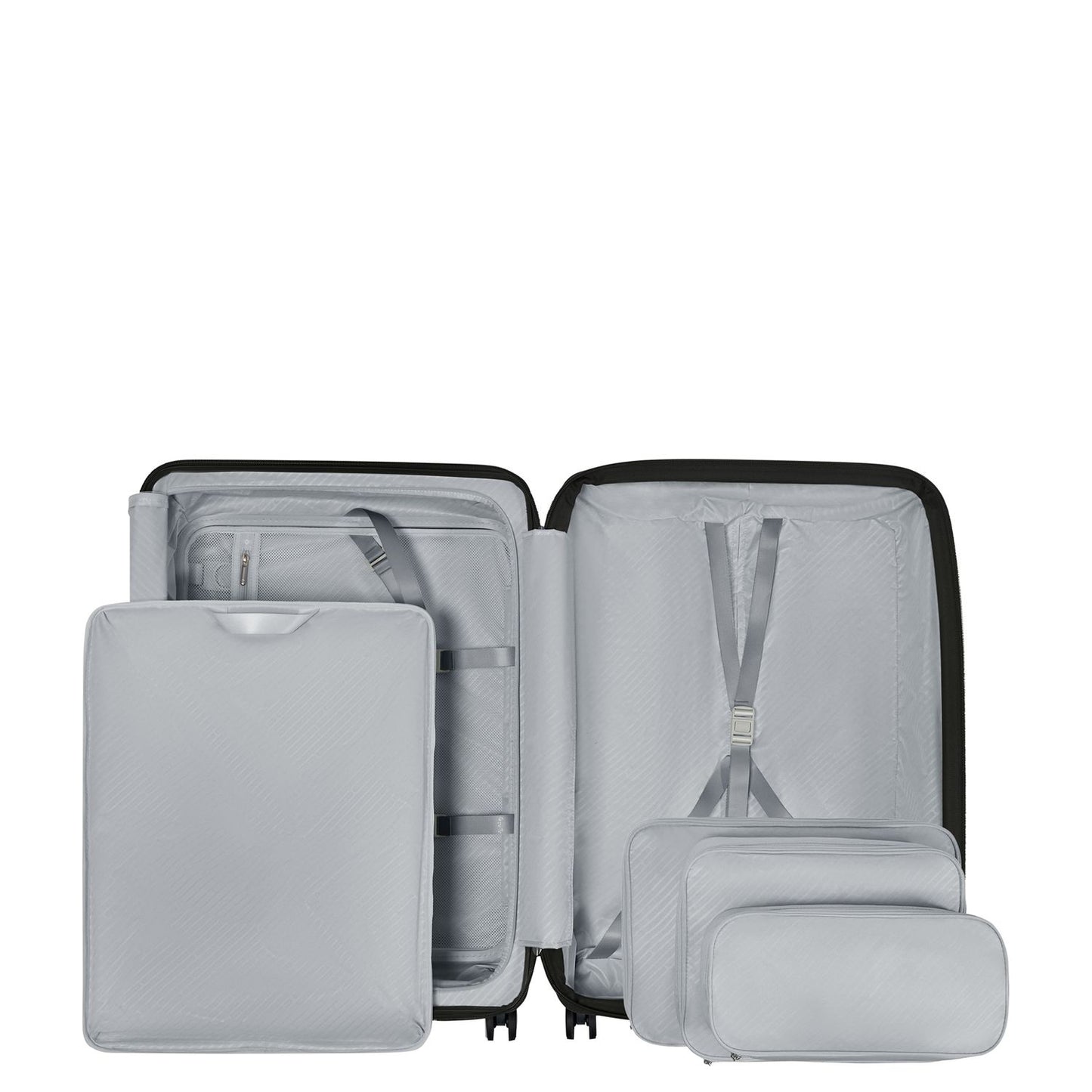 Samsonite Paralux HS Spinner 81 cm - Uitbreidbaar 133/145 liter - 81x54x34/37 cm - black