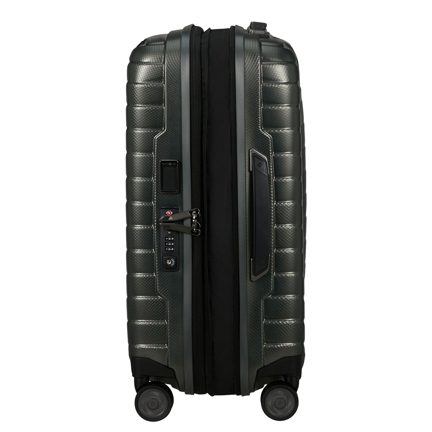 Samsonite Proxis Handbagage Spinner 55 cm - Uitbreidbaar 40/46 liter - 55x40x20/23 cm - matt climbing ivy