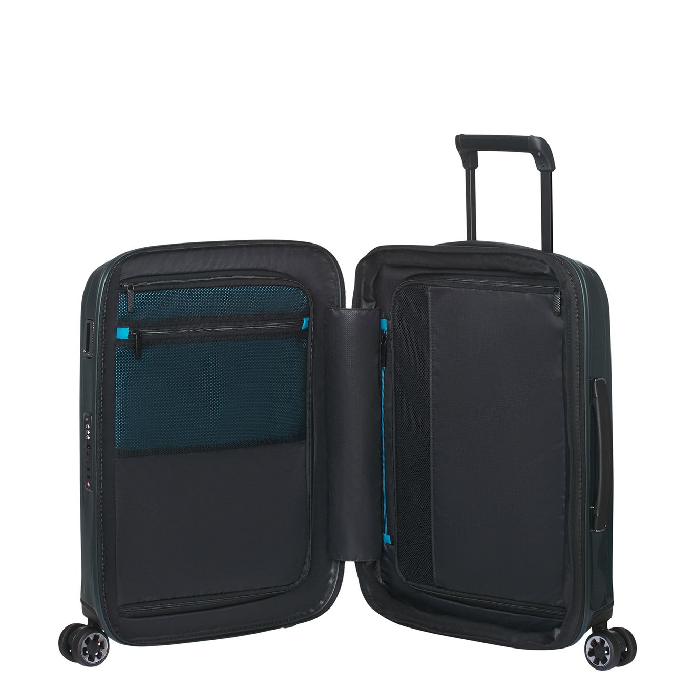 Samsonite Nexis Handbagage Spinner 55 cm - Uitbreidbaar 40/47 liter - 55x40x20/23 cm - deep forest
