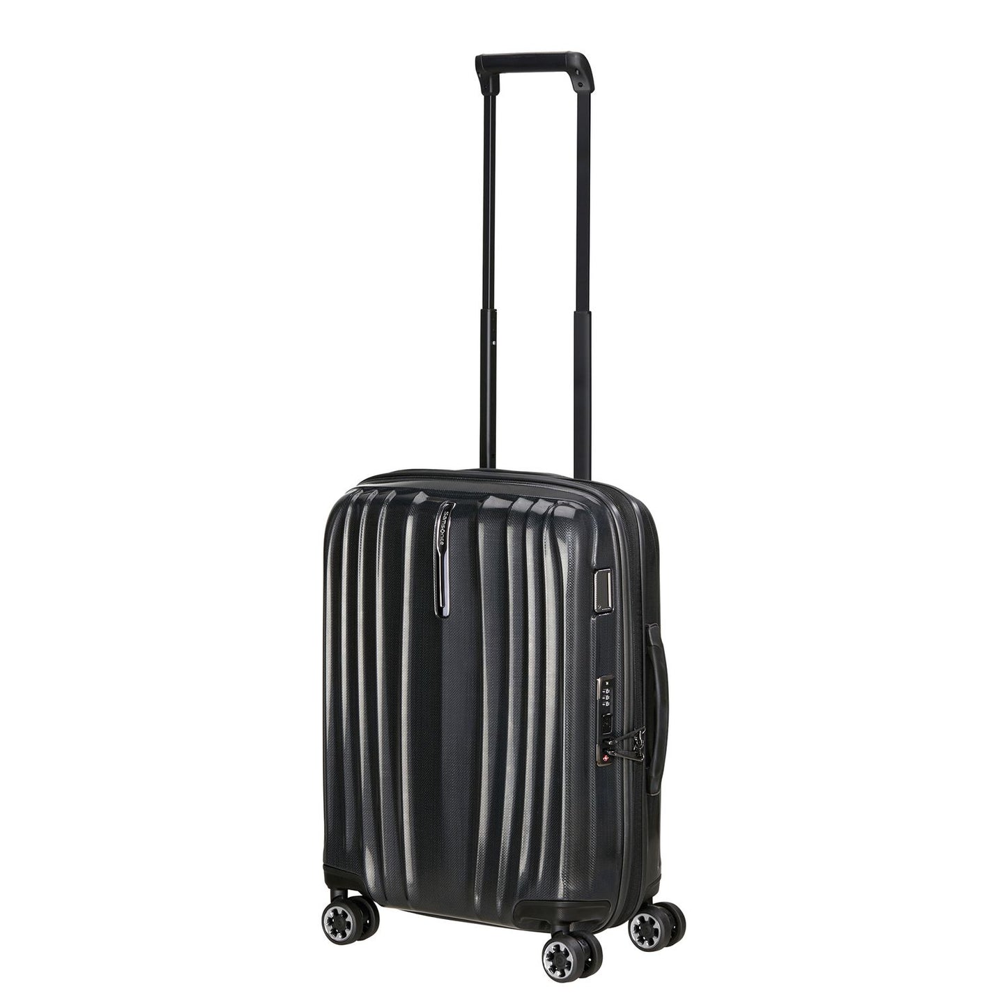 Samsonite Nexis Handbagage Spinner 55 cm - Uitbreidbaar 40/47 liter - 55x40x20/23 cm - onyx black