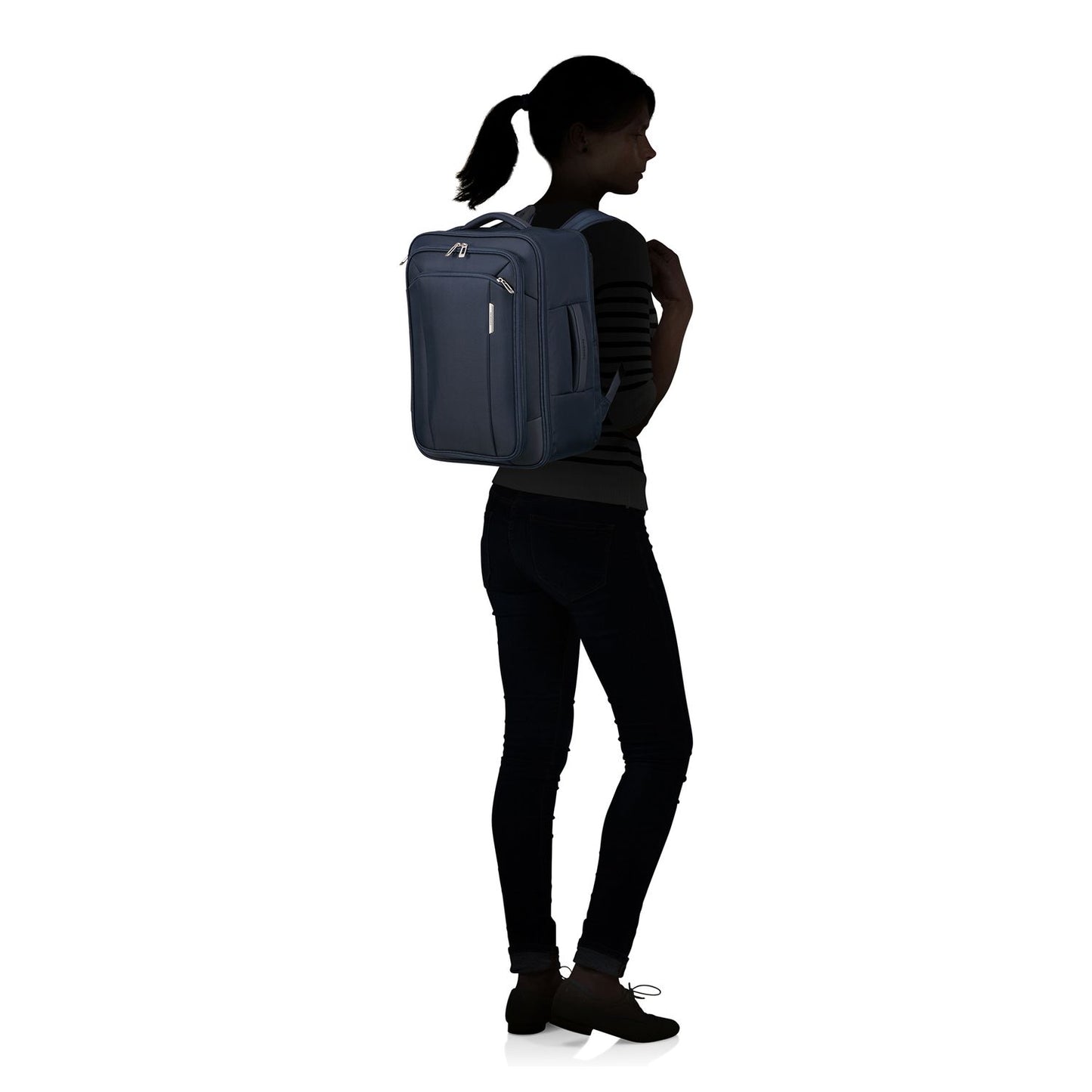 Samsonite Respark Underseat Backpack M - 34 liter - 45x36x20 cm - 17.3" laptopvak - midnight blue