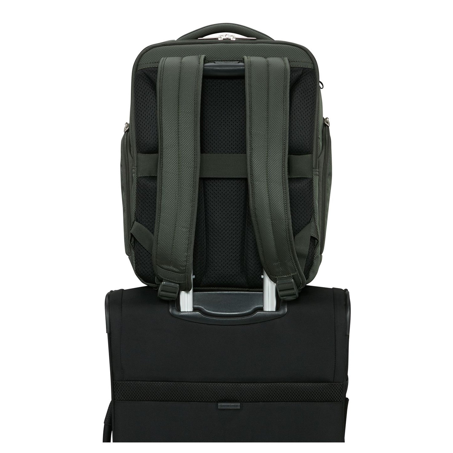 Samsonite Respark Underseat Backpack S - 28 liter - 40x30x20 cm - 15.6" laptopvak - forest green