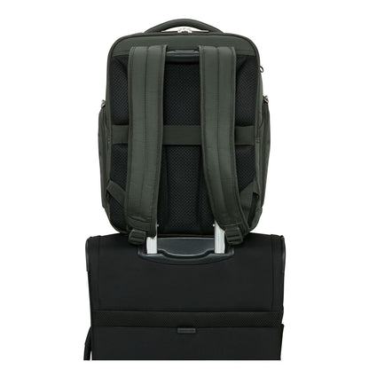 Samsonite Respark Underseat Backpack S - 28 liter - 40x30x20 cm - 15.6" laptopvak - forest green