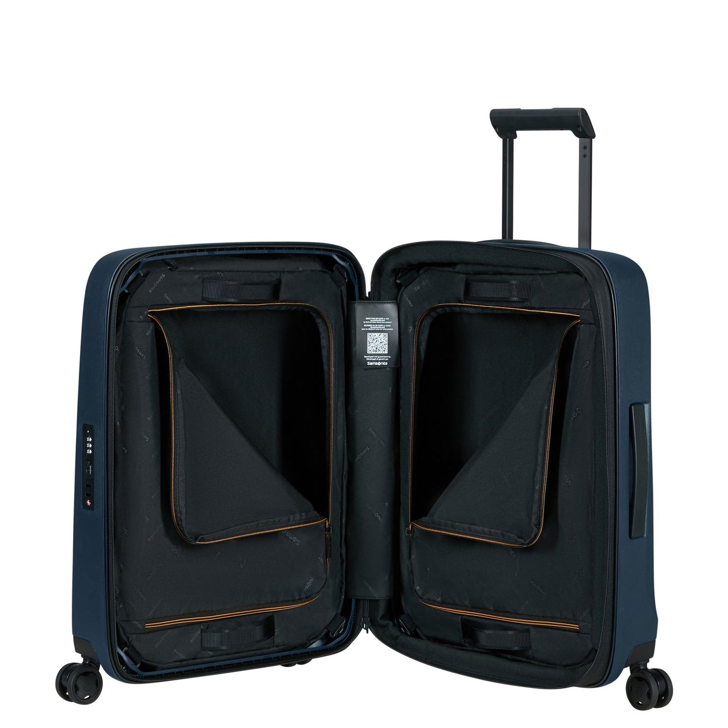 Samsonite Essens Handbagage Spinner 55 cm - Uitbreidbaar 50/57 liter - 55x40x23/26 cm - midnight blue