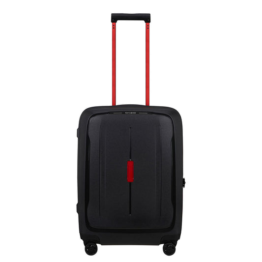 Samsonite Essens Handbagage Spinner 55 cm - Uitbreidbaar 50/57 liter - 55x40x23/26 cm - charcoal/red