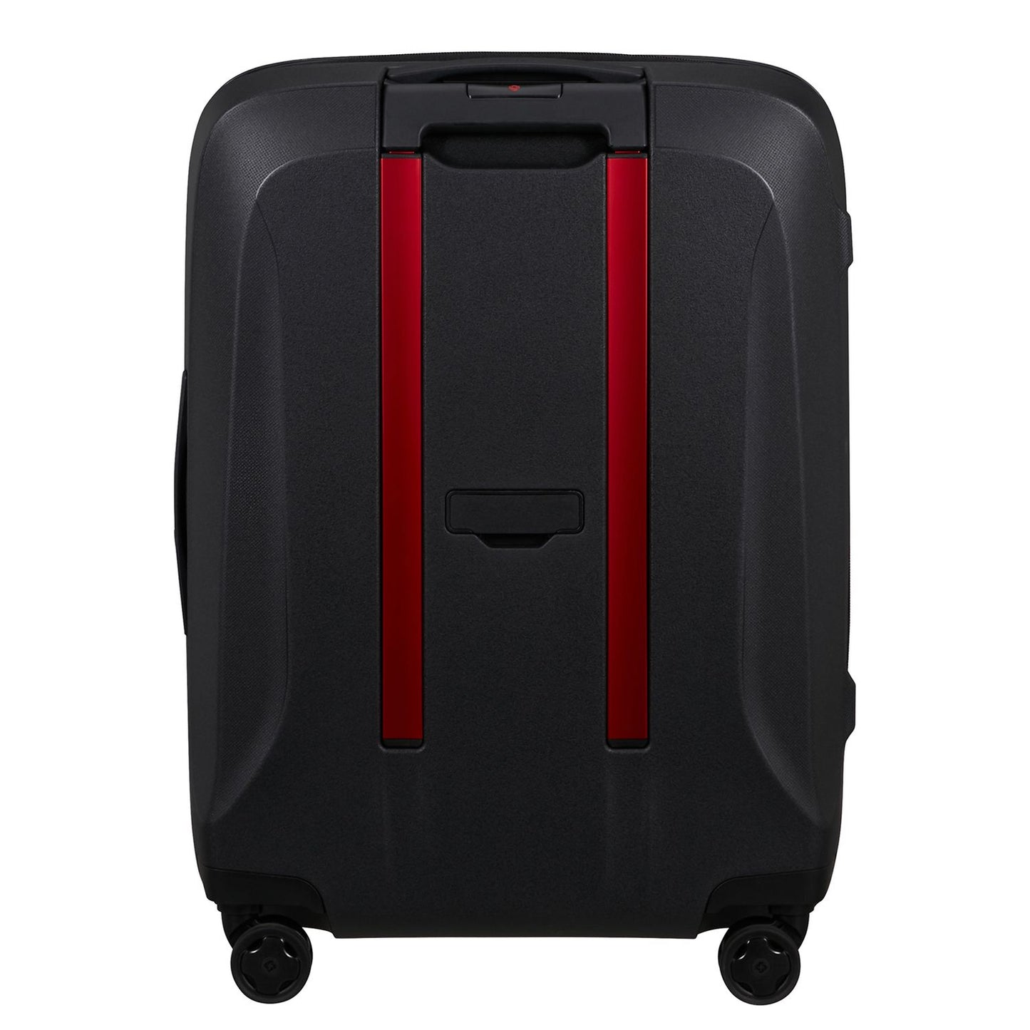 Samsonite Essens Handbagage Spinner 55 cm - Uitbreidbaar 50/57 liter - 55x40x23/26 cm - charcoal/red