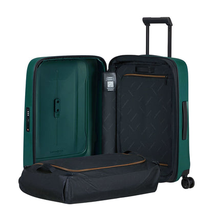 Samsonite Essens Handbagage Spinner 55 cm - Uitbreidbaar 50/57 liter - 55x40x23/26 cm - alpine green