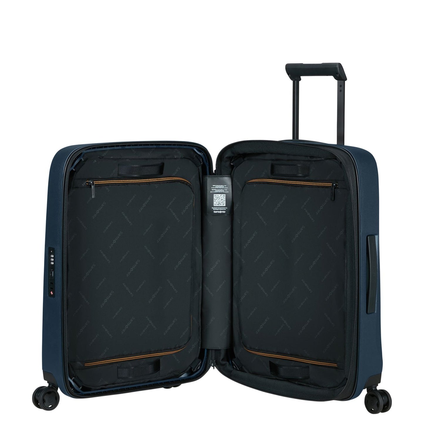 Samsonite Essens Handbagage Spinner 55 cm - Uitbreidbaar 50/57 liter - 55x40x23/26 cm - midnight blue