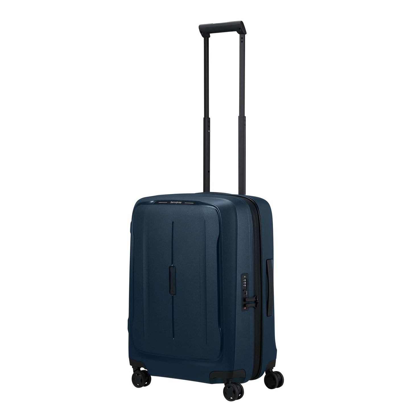 Samsonite Essens Handbagage Spinner 55 cm - Uitbreidbaar 50/57 liter - 55x40x23/26 cm - midnight blue