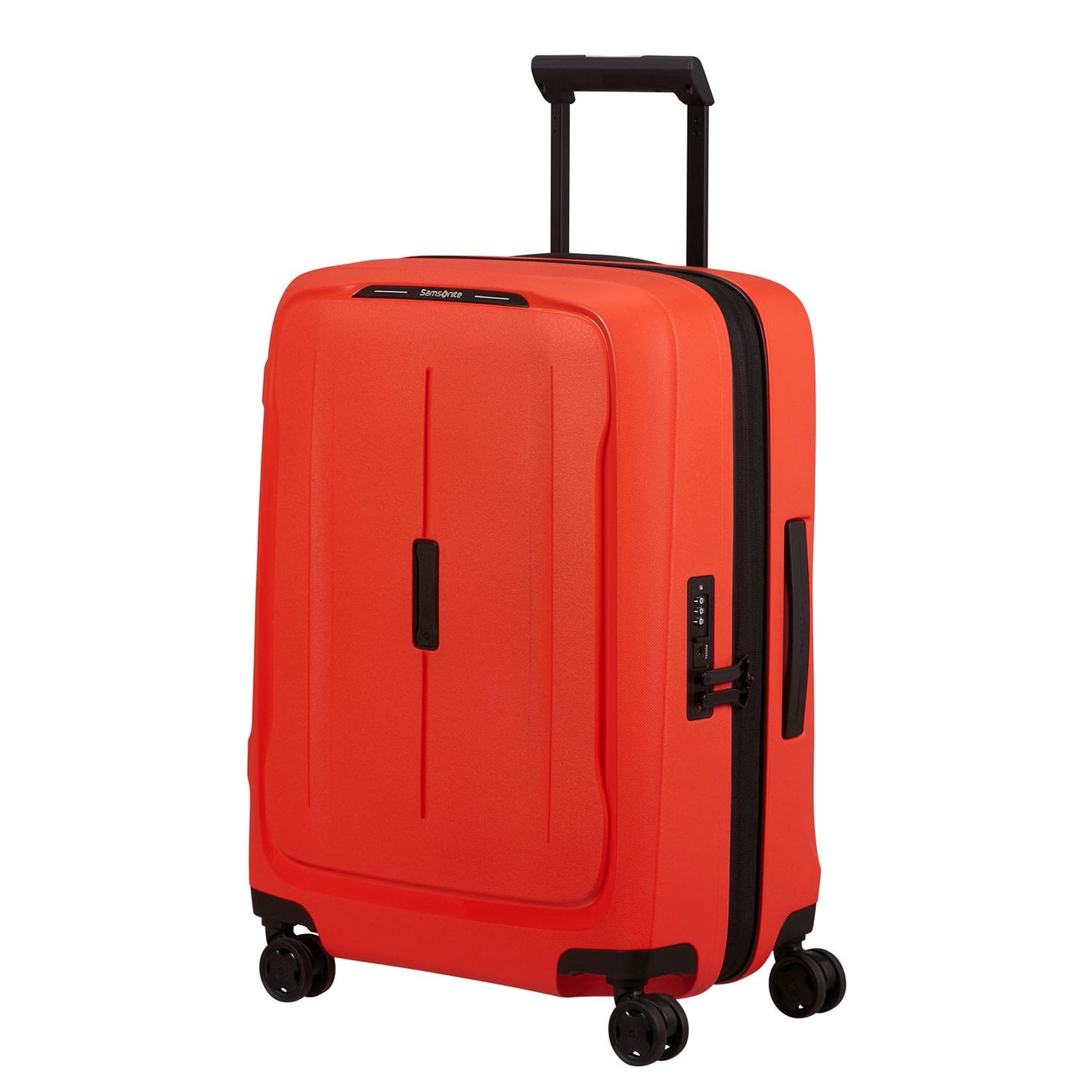 Samsonite Essens Handbagage Spinner 55 cm - Uitbreidbaar 50/57 liter - 55x40x23/26 cm - lava