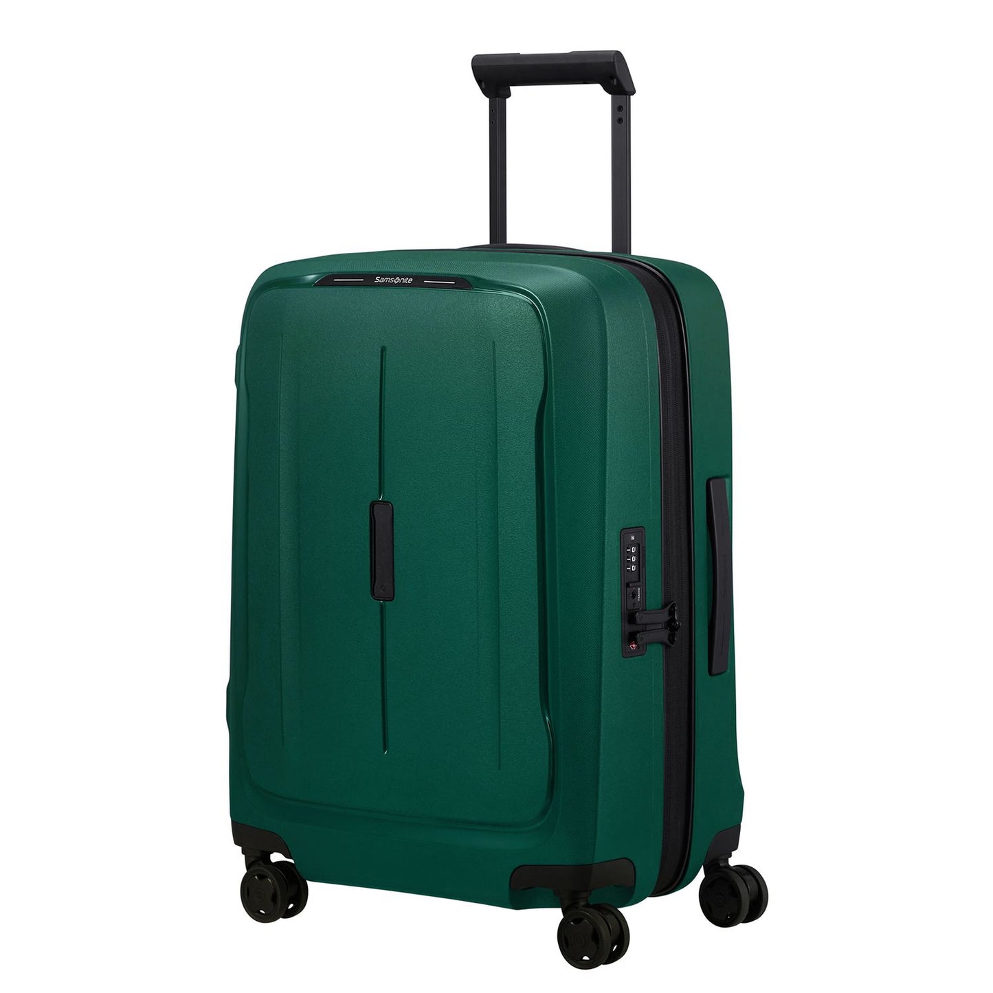Samsonite Essens Handbagage Spinner 55 cm - Uitbreidbaar 50/57 liter - 55x40x23/26 cm - alpine green
