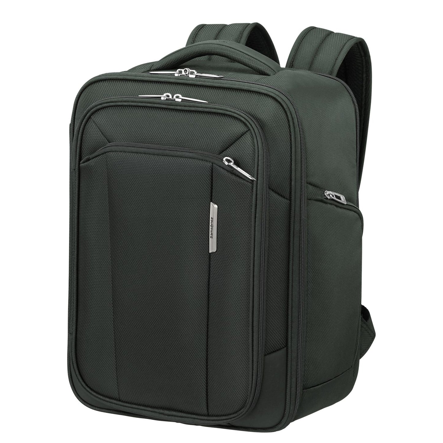 Samsonite Respark Underseat Backpack S - 28 liter - 40x30x20 cm - 15.6" laptopvak - forest green