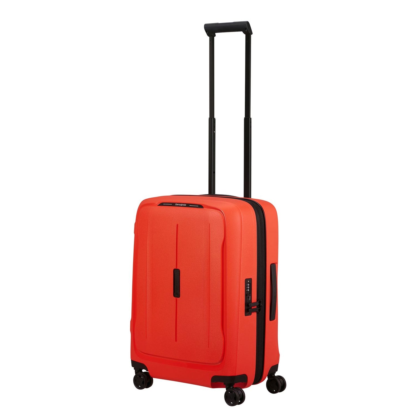 Samsonite Essens Handbagage Spinner 55 cm - Uitbreidbaar 50/57 liter - 55x40x23/26 cm - lava