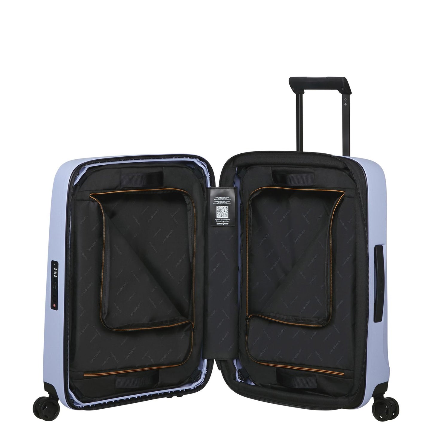 Samsonite Essens Handbagage Spinner 55 cm - Uitbreidbaar 50/57 liter - 55x40x23/26 cm - lavender