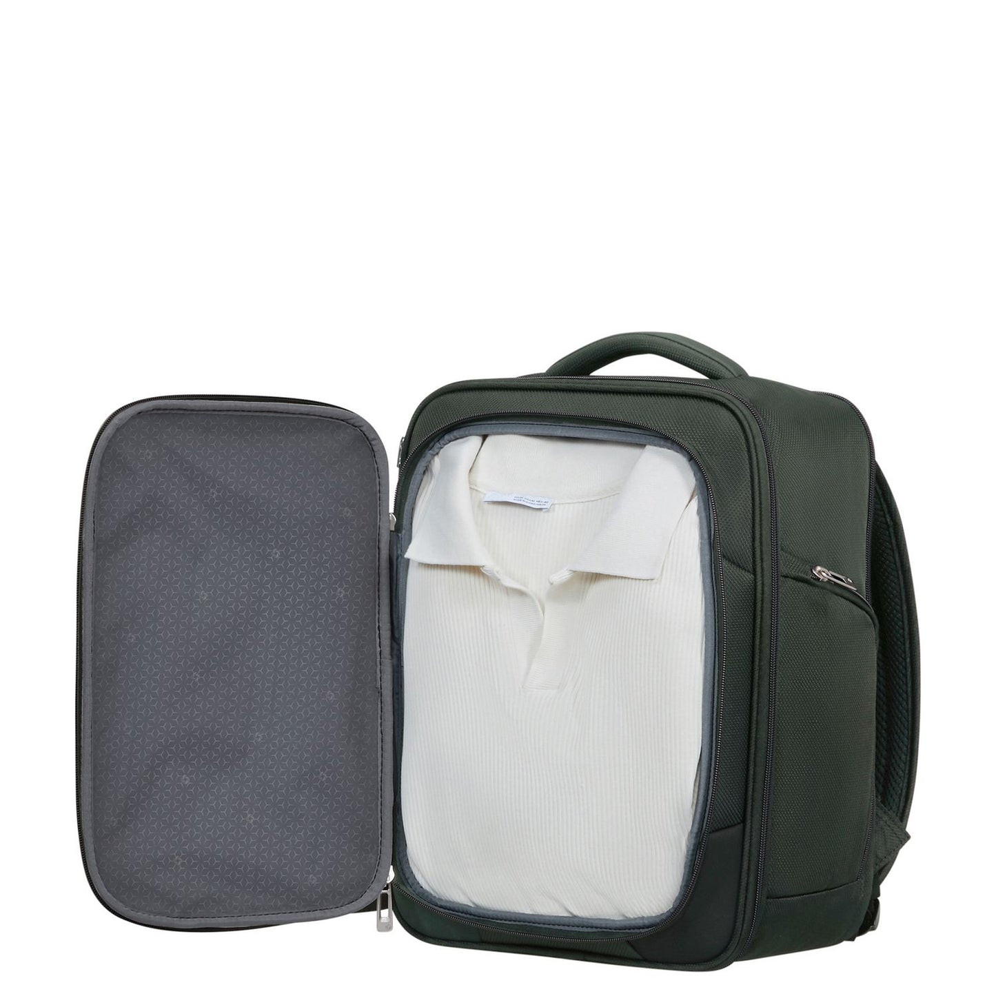 Samsonite Respark Underseat Backpack S - 28 liter - 40x30x20 cm - 15.6" laptopvak - forest green
