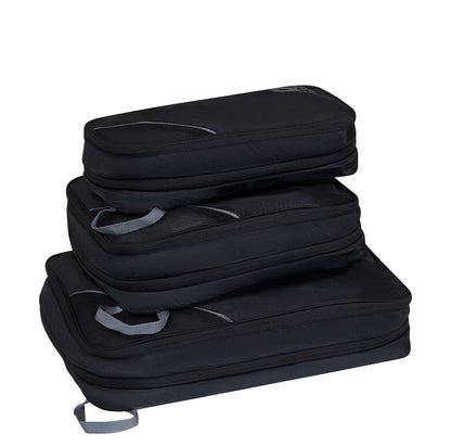 American Tourister Travel Accessories Packing Cubes Set S/M/L black/grey