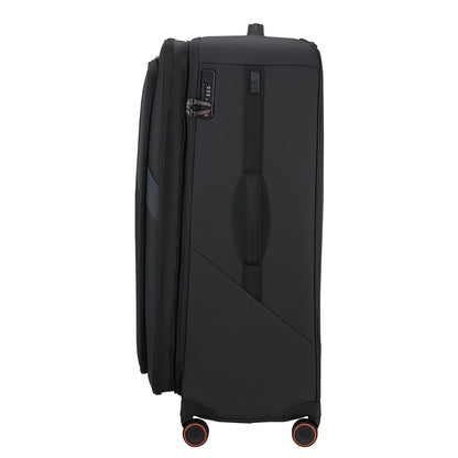 Samsonite Glazed Spinner 84 cm - Uitbreidbaar 160/178 liter - 84x54x36/39 cm - black