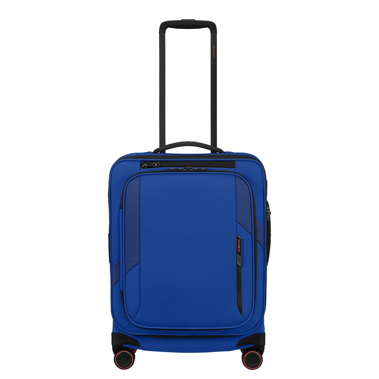 Samsonite Glazed Handbagage Spinner 55 cm - Uitbreidbaar 44/49 liter - 55x40x23/26 cm - electric blue